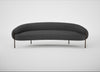 Isola 3 Seater Sofa St Moritz Wool Grey / Bronze