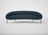 Isola 3 Seater Sofa Siena Cotton Deep Sea / Bronze