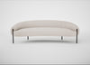 Isola 3 Seater Sofa Siena Cotton Natural / Black