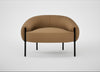 Isola Armchair Siena Cotton Clay / Black