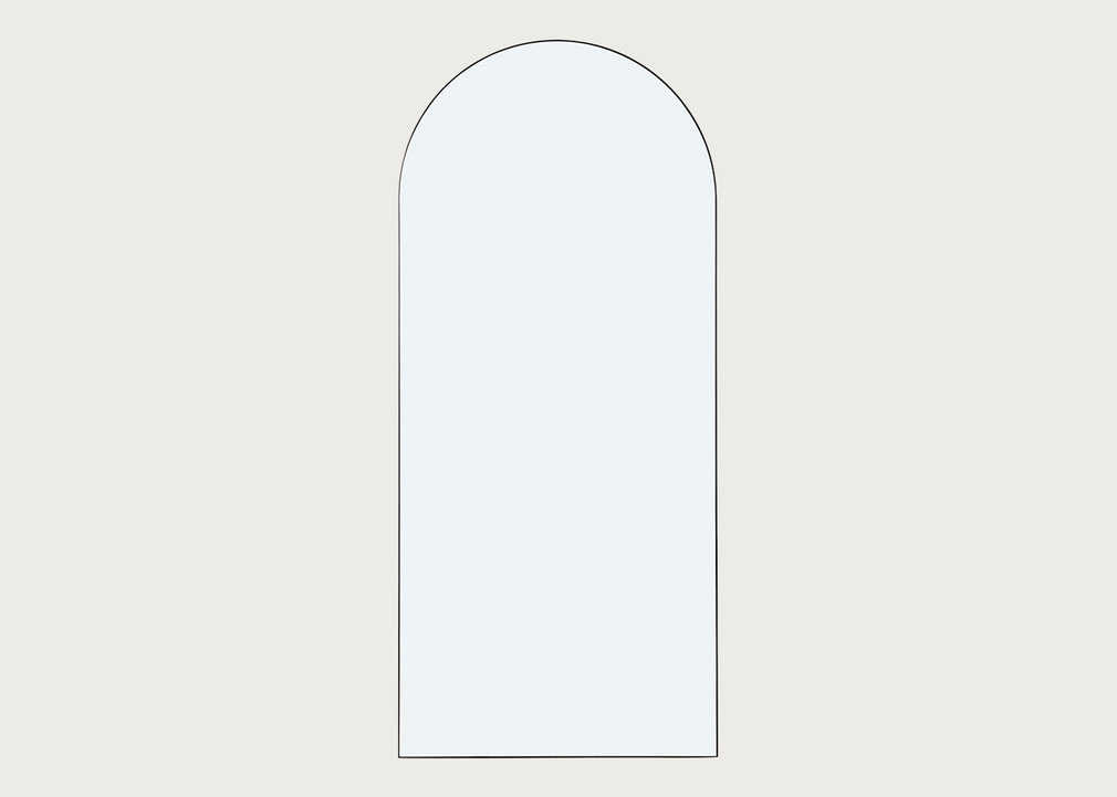 Fine Edge Mirror Arch Floor