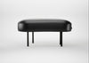 Isola Small Ottoman Leather Stonewash Black 263 / Black