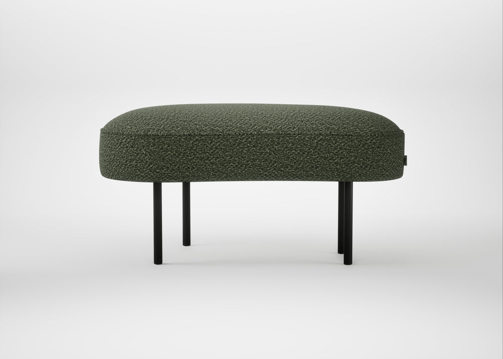 Isola Small Ottoman Loop Boucle Forest / Black