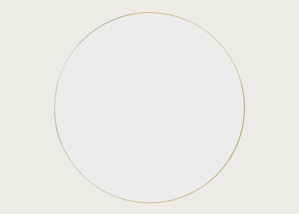 Fine Edge Mirror Round