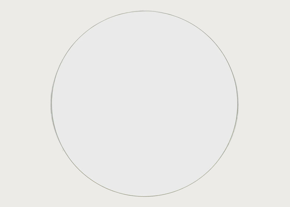 Fine Edge Mirror Round