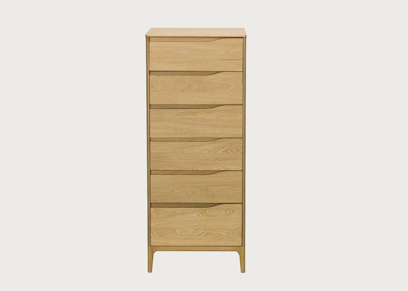 Rimini 6-Drawer Tall Chest