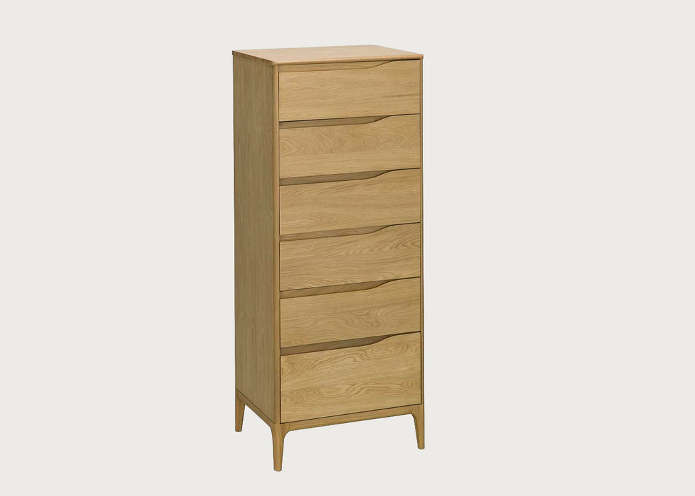 Rimini 6-Drawer Tall Chest