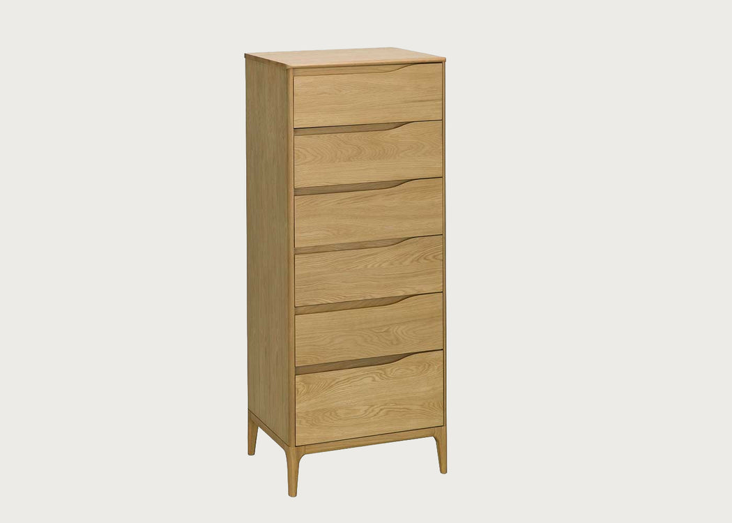 Rimini 6-Drawer Tall Chest