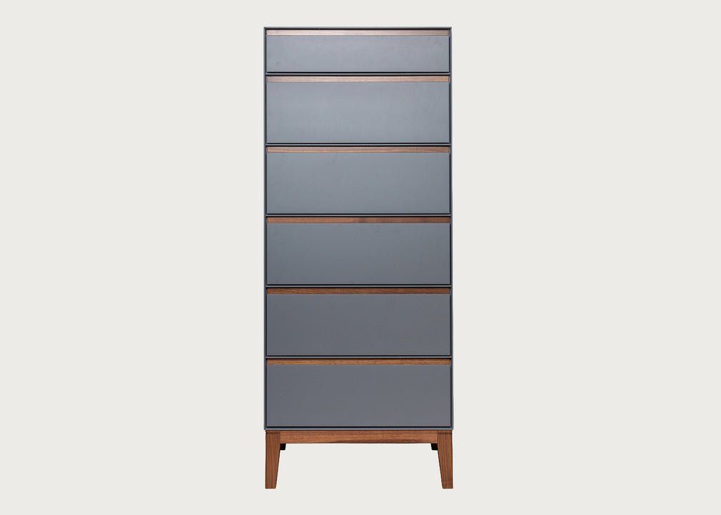 Lars Tallboy 6 Drawer Dresser