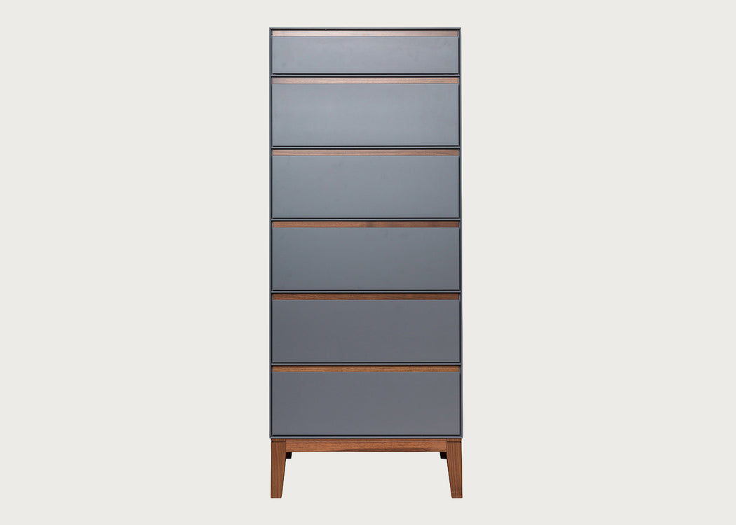 Lars Tallboy 6 Drawer Dresser