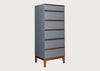 Lars Tallboy 6 Drawer Dresser