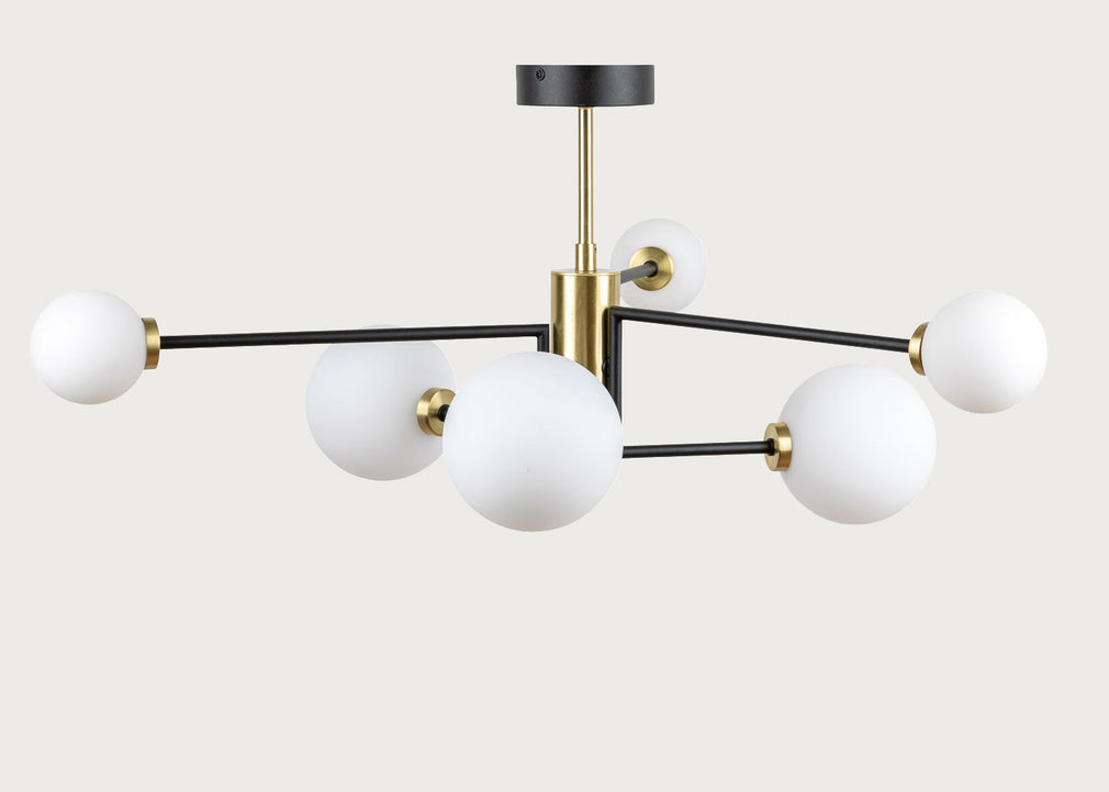 Balance Multi Arm Chandelier Flush