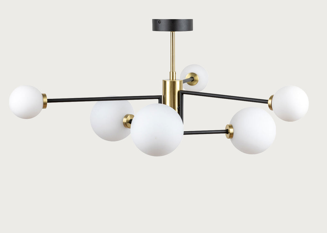 Balance Multi Arm Chandelier Flush