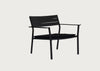 Eos Lounge Chair Cushion in Black