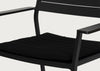Eos Lounge Chair Cushion in Black
