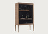Atlante Bar Unit Canaletta Walnut