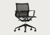 Physix Swivel Armchair Black Pearl Deep Black Frame