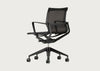 Physix Swivel Armchair Black Pearl Deep Black Frame
