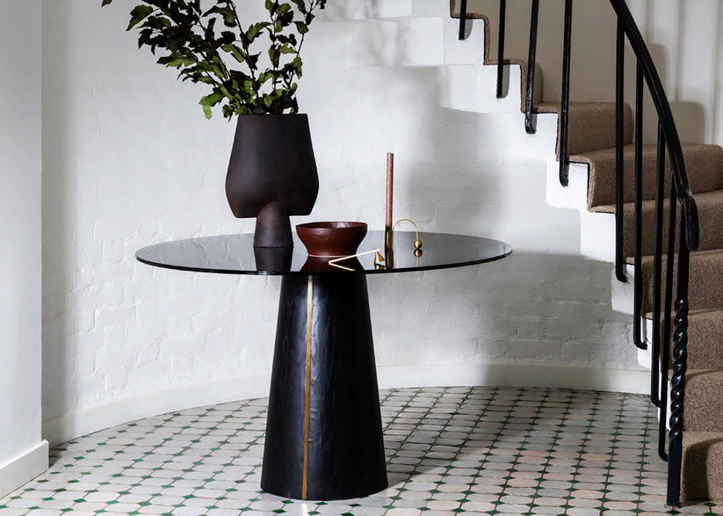 Totem Dining Table Glass