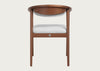 Anais Dining Chair Walnut & Grey