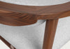 Anais Dining Chair Walnut & Grey