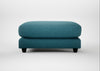 Snooze Footstool Brushed Cotton Cadet
