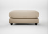 Snooze Footstool Brushed Cotton Oat
