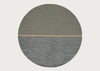 Magnatized Round Rug Green