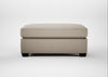 Torino Footstool Broad Weave Putty / Black