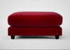 Snooze Footstool Smart Luxe Velvet Mulberry