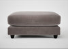 Snooze Footstool Smart Luxe Velvet Mushroom