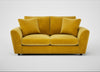 Snooze 3 Seater Sofa Smart Luxe Velvet Canary