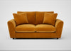 Snooze 3 Seater Sofa Smart Luxe Velvet Cognac