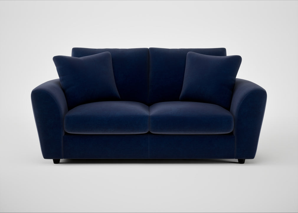Snooze 3 Seater Sofa Smart Luxe Velvet Midnight