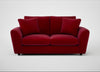 Snooze 3 Seater Sofa Smart Luxe Velvet Mulberry