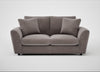 Snooze 3 Seater Sofa Smart Luxe Velvet Mushroom