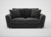 Snooze 3 Seater Sofa Smart Luxe Velvet Nickel