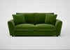 Snooze 4 Seater Sofa Smart Luxe Velvet Grass