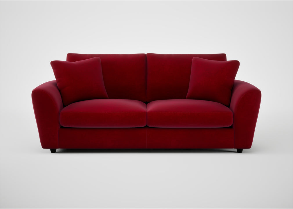 Snooze 4 Seater Sofa Smart Luxe Velvet Mulberry