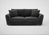 Snooze 4 Seater Sofa Smart Luxe Velvet Nickel