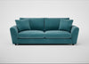Snooze 5 Seater Sofa Smart Luxe Velvet Airforce Blue