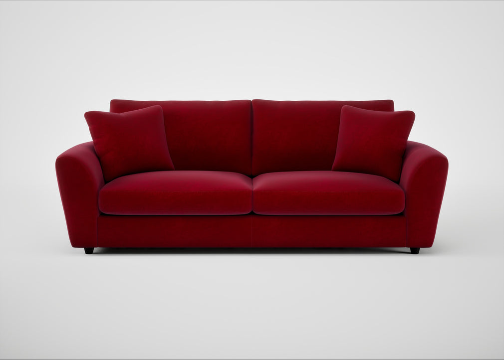 Snooze 5 Seater Sofa Smart Luxe Velvet Mulberry