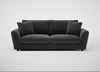 Snooze 5 Seater Sofa Smart Luxe Velvet Nickel