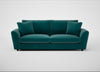 Snooze 5 Seater Sofa Smart Luxe Velvet Ocean Green