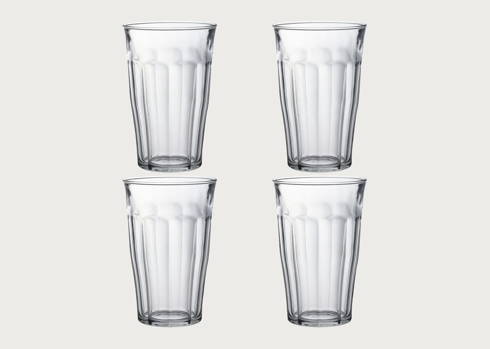 Picardie Glasses 50cl Clear Set Of 4