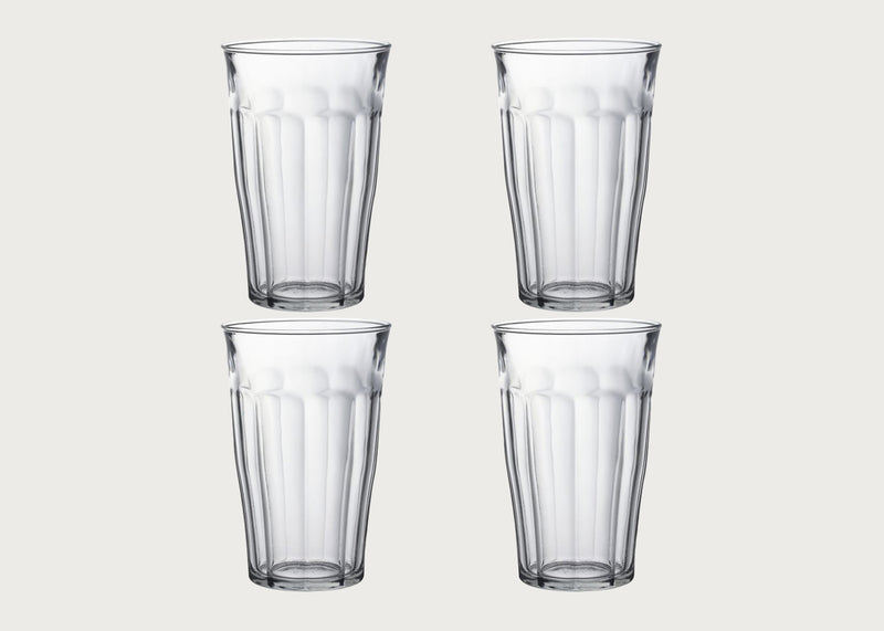 Picardie Glasses 50cl Clear Set Of 4