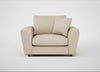 Snooze Loveseat Brushed Cotton Oat