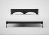 Matera Bed Super King / Leather Grain Graphite 063 / Black