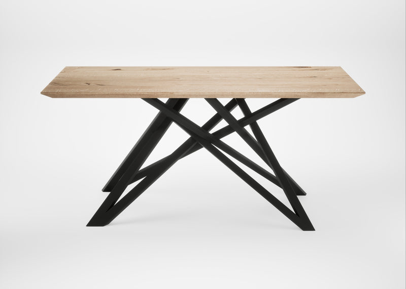 Bespoke Dining Table Vienna Blonde Oiled Oak / 160cm / 90cm