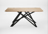 Bespoke Dining Table Vienna Blonde Oiled Oak / 160cm / 100cm